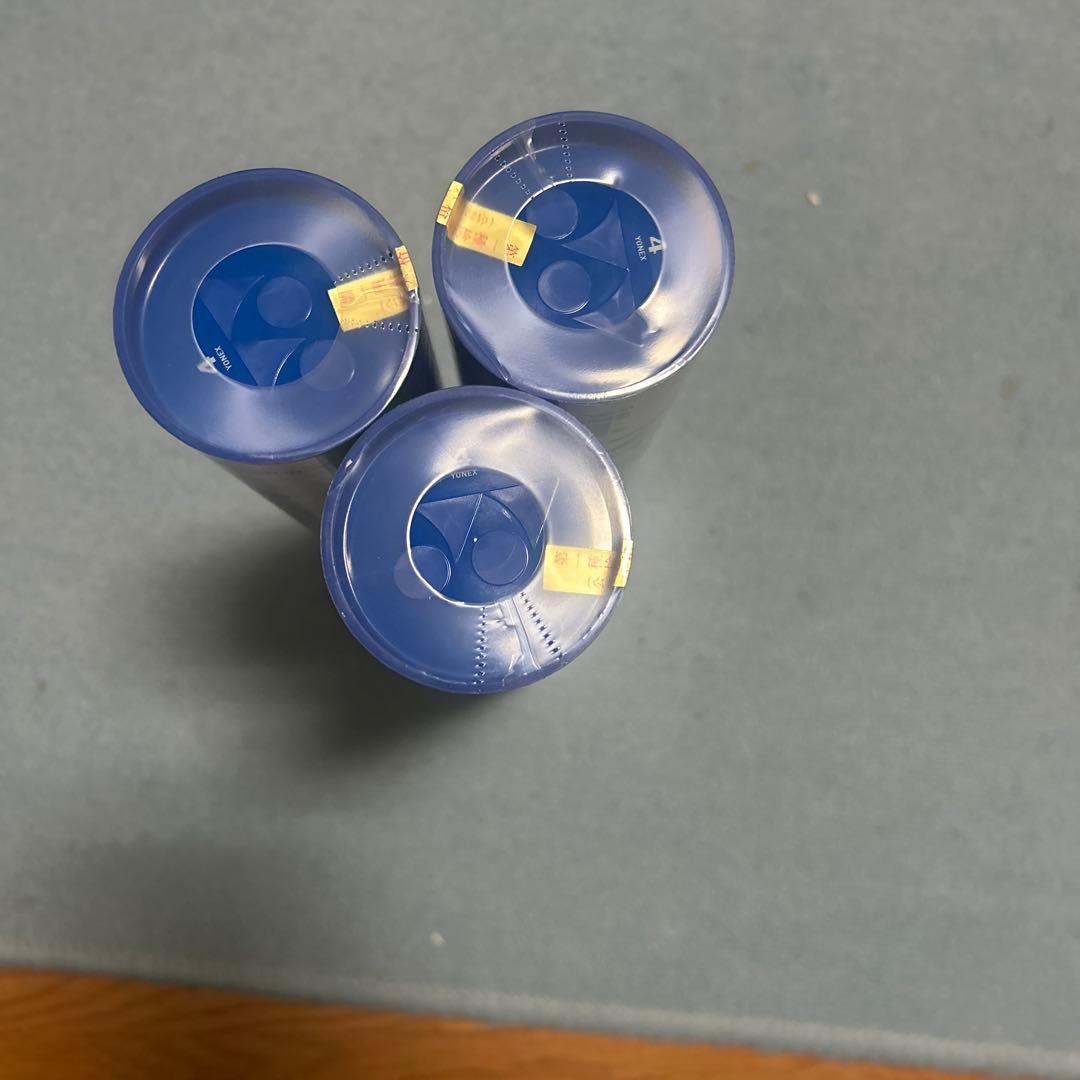 NEW OFFICIAL ヨネックス バドミントンシャトル 3本セット 4番