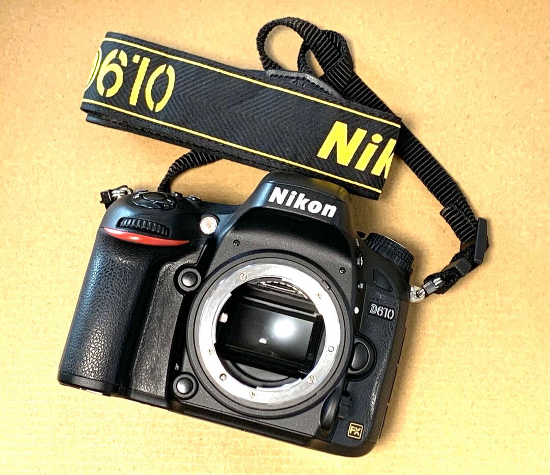 ニコン　D610ボディ　動作品　フルサイズ　ジャンク　FX Nikon