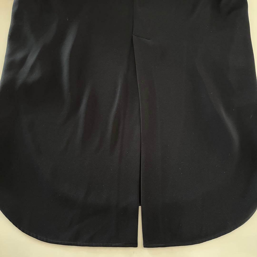 【新品】ENFÖLD ダブルサテン ロングチュニック