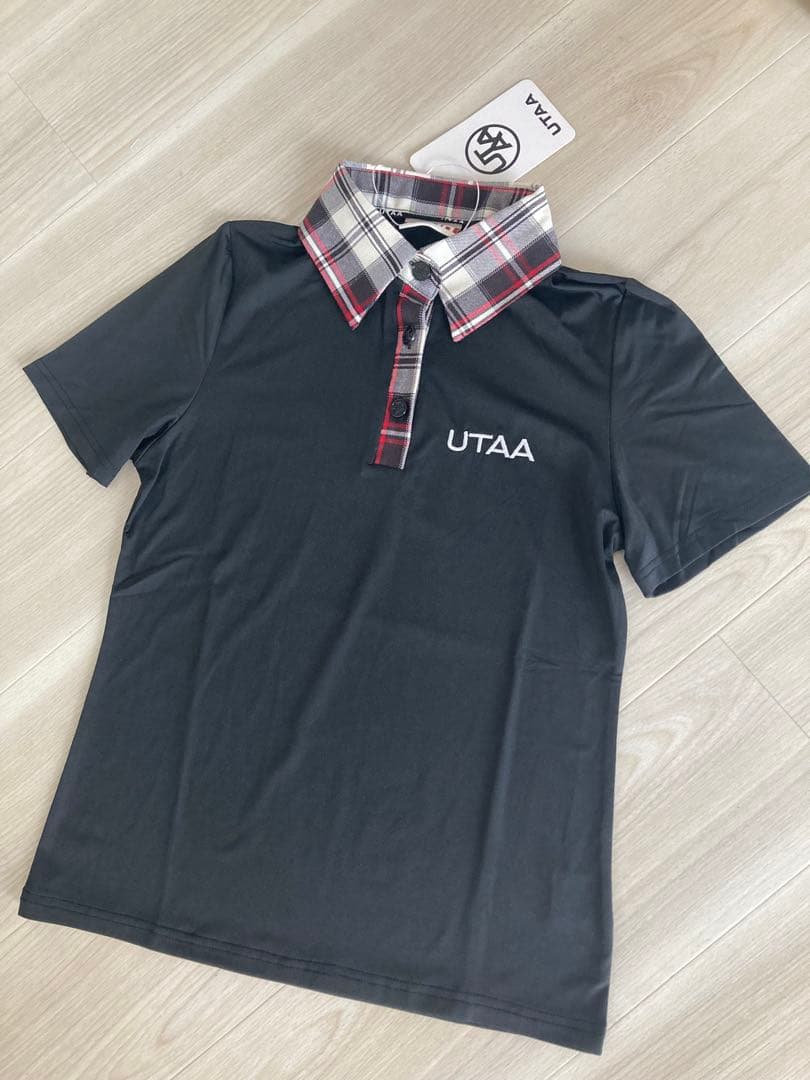 UTAAレディースゴルフシャツスカートセットストレッチサイズM