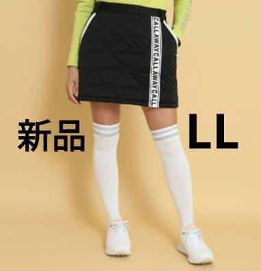 RI-NA☆　新品キャロウェイ中綿スカート＆裏起毛スカートLL