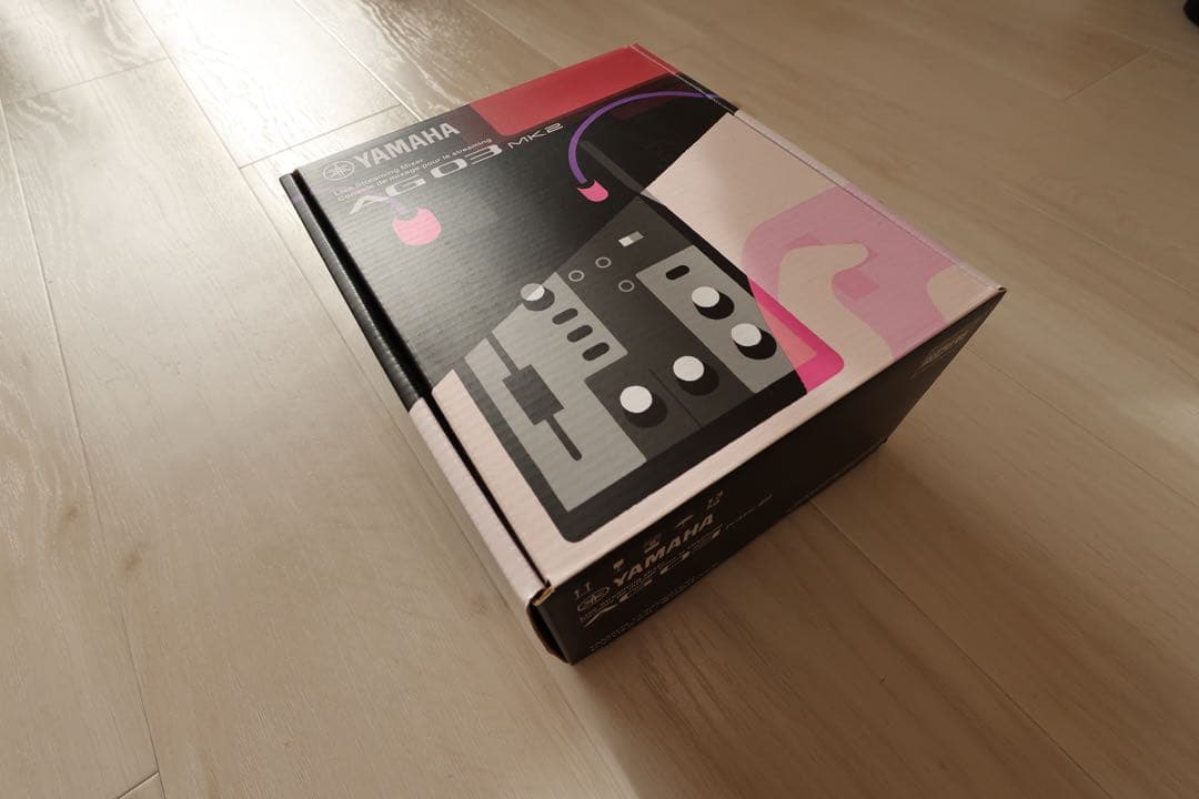 YAMAHA AG03MK2 ブラック ライブストリーミングミキサー