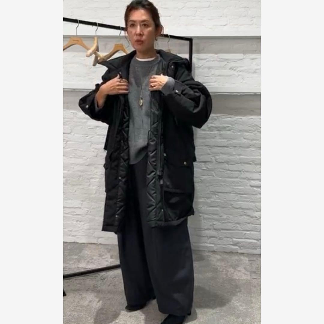 Curensology【&RC】スウェーディッシュモッズコート ブラック38