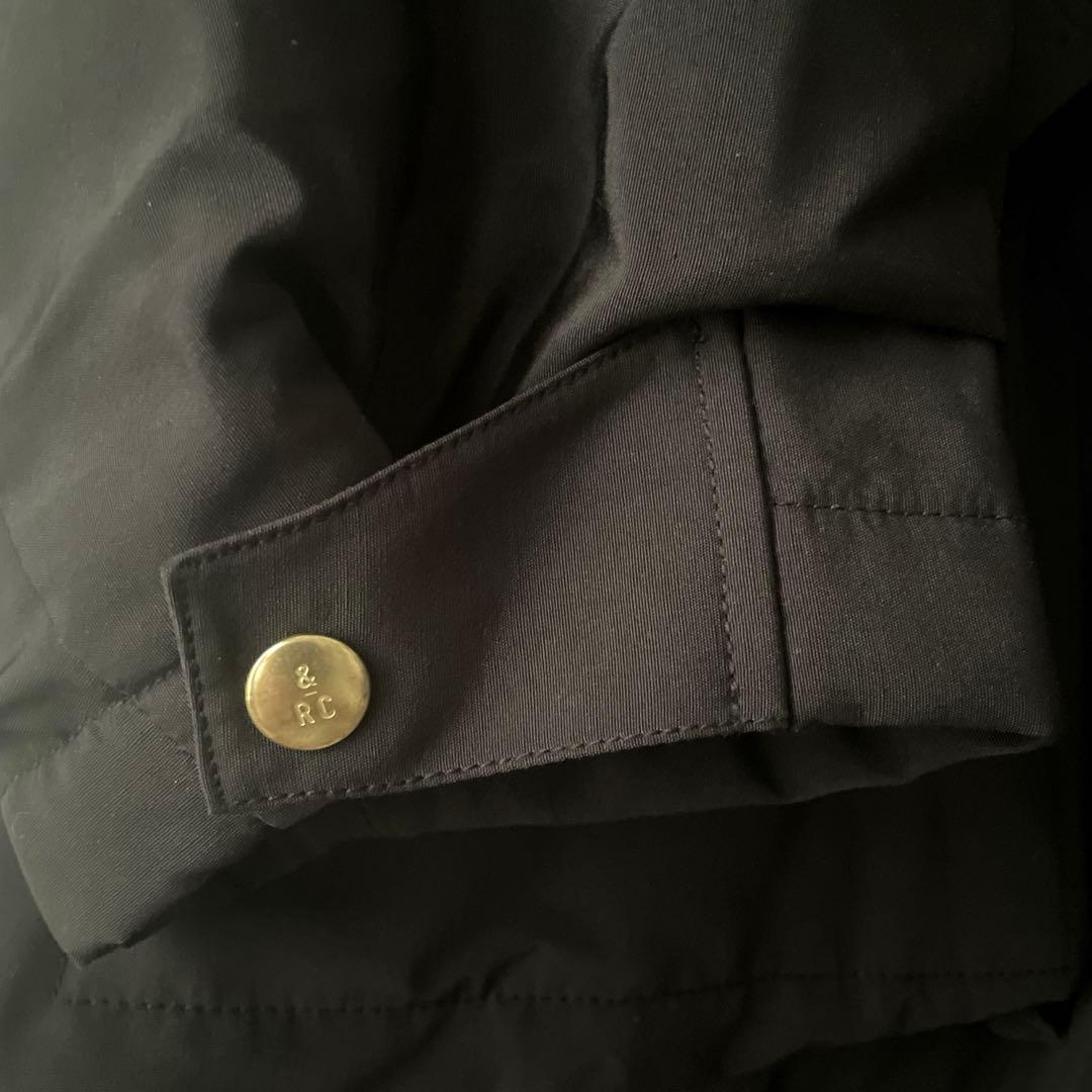 Curensology【&RC】スウェーディッシュモッズコート ブラック38