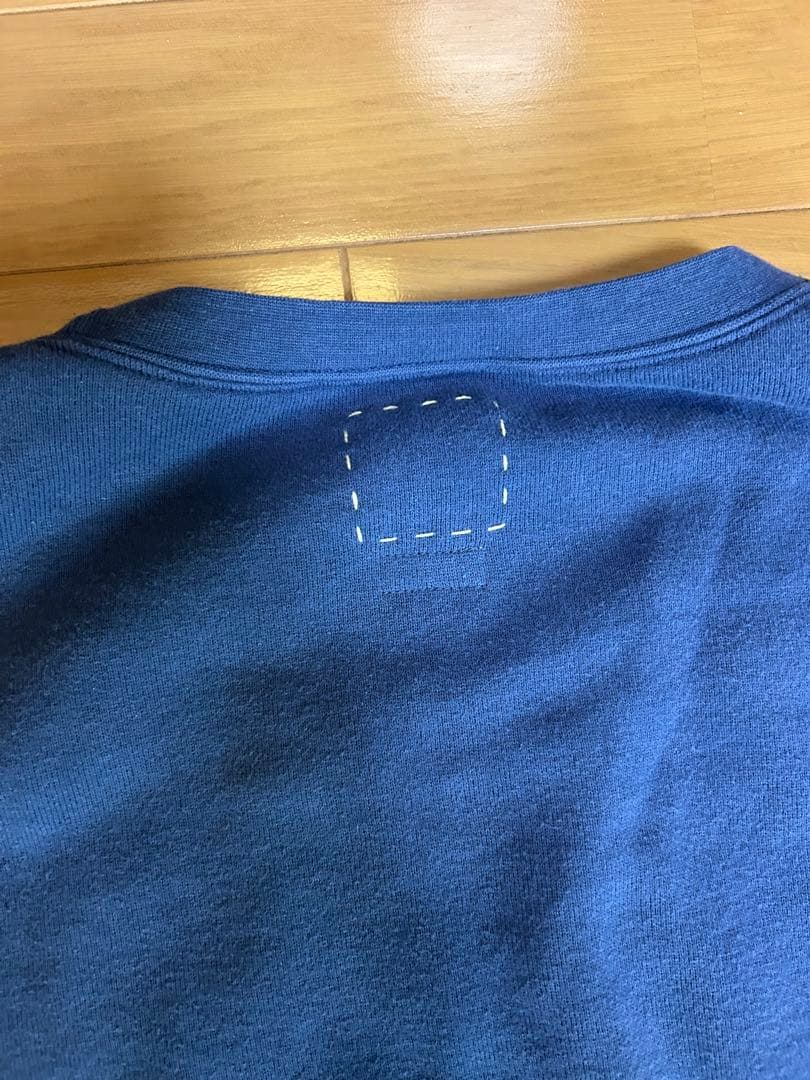 2025SS JUMBO SB SWEAT L/S DMGD/NAVY/４