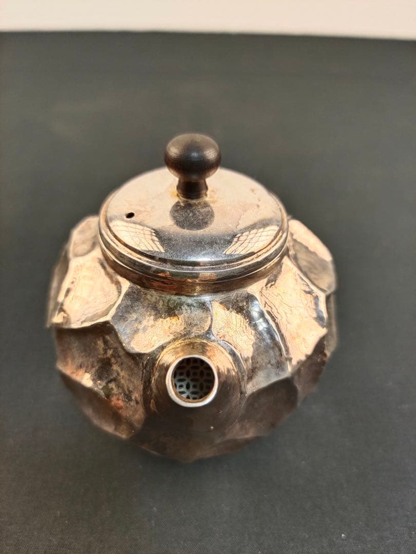 純銀急須　銀瓶　茶道具　214g