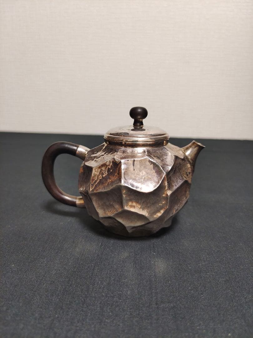 純銀急須　銀瓶　茶道具　214g