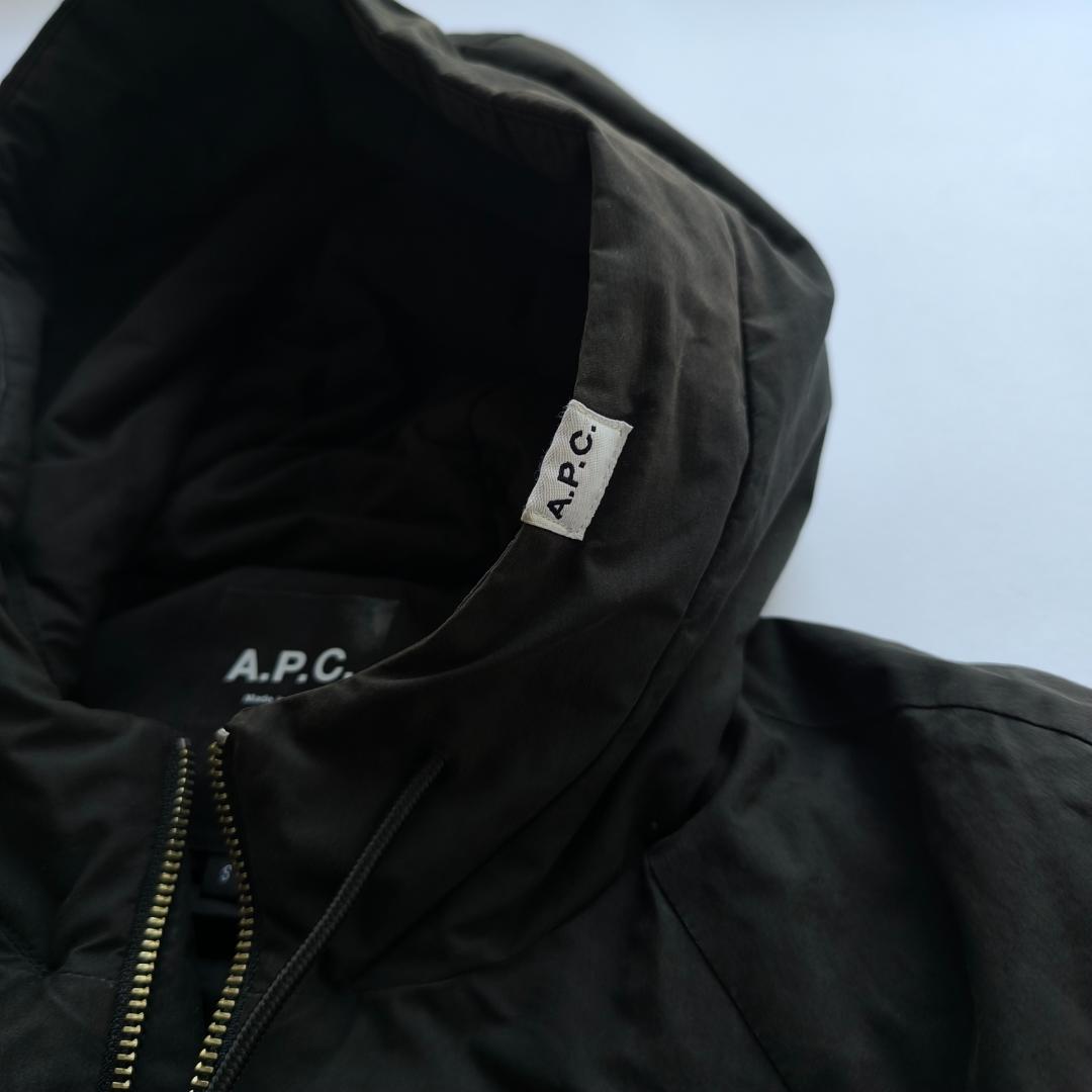 A.P.C. 中綿ダウンフーディブルゾン 定価5万円