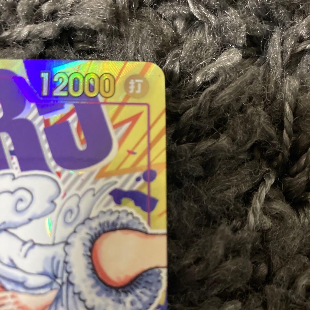 ワンピースカード　モンキー d ルフィ　sec