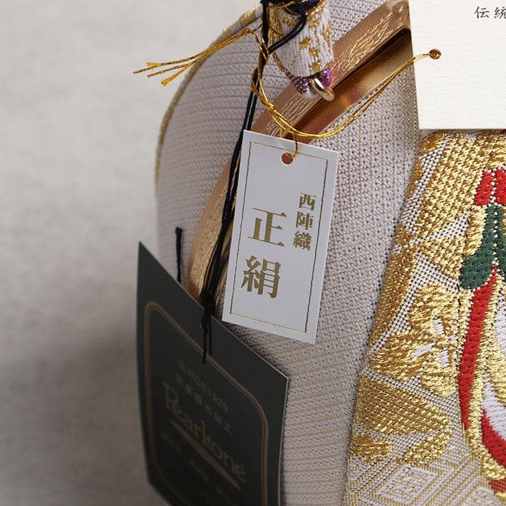 【新品】沙織謹製 草履バッグセット 24cm 古典柄 帯地 　03020