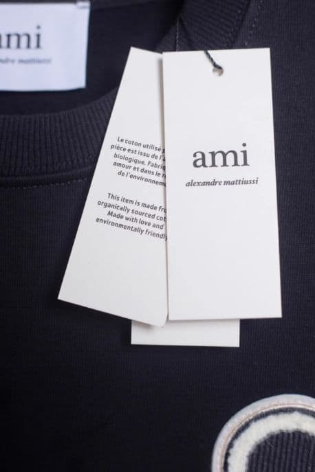 Ami Paris スウェット トレーナー M ブラックM