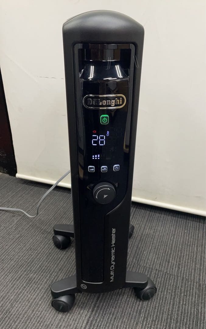 ★中古格安！デロンギ マルチダイナミックヒーター 黒　MDHU09-PB