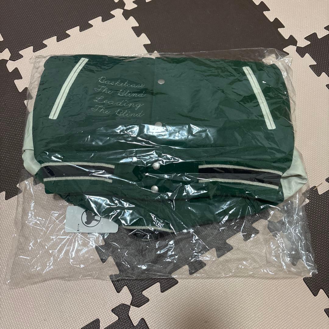 新品未使用 Basketcase JKT 緑色スタジャン