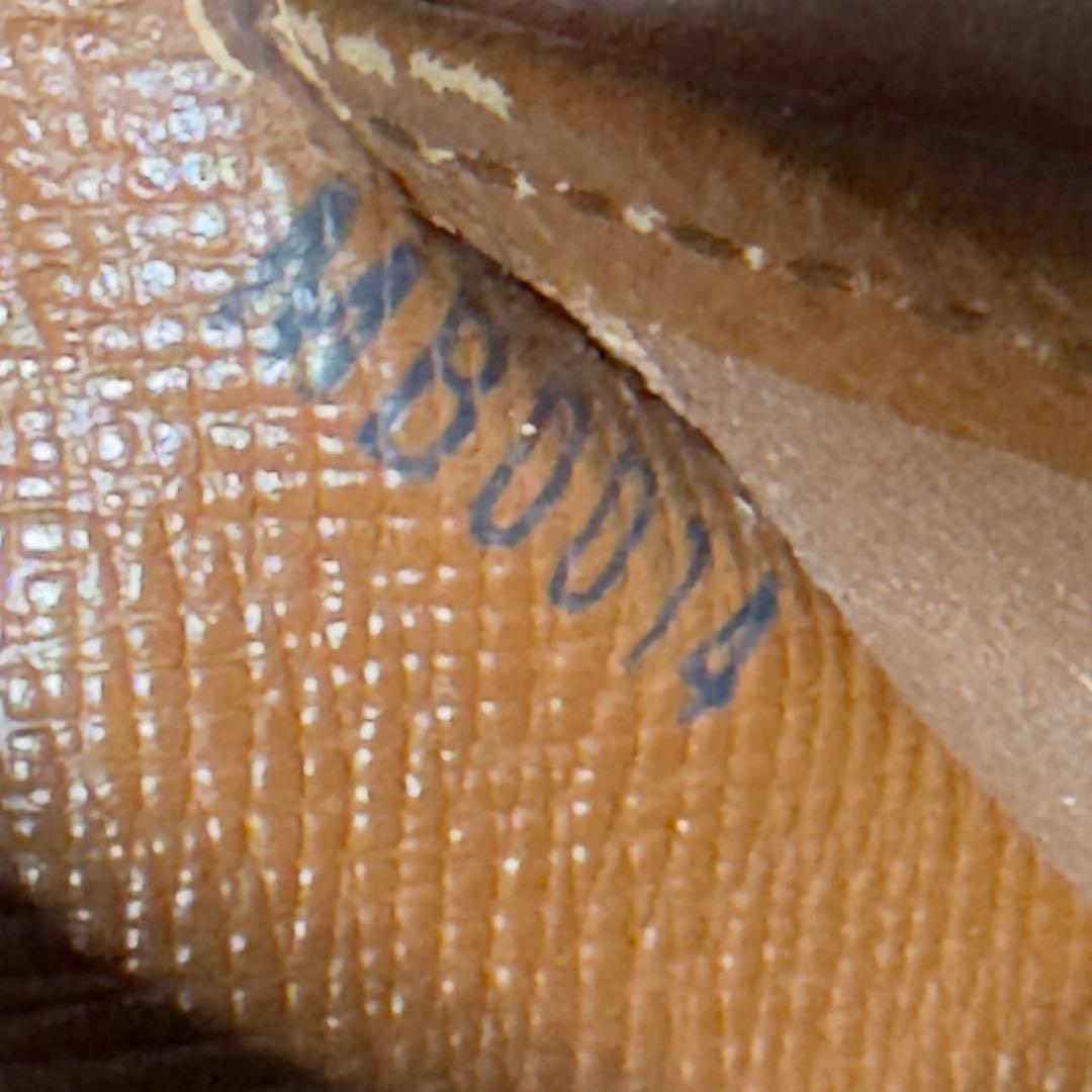 ⑧★使用感少/美品♪モノグラム 三つ折り長財布