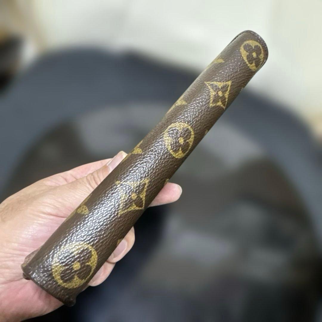 ⑧★使用感少/美品♪モノグラム 三つ折り長財布