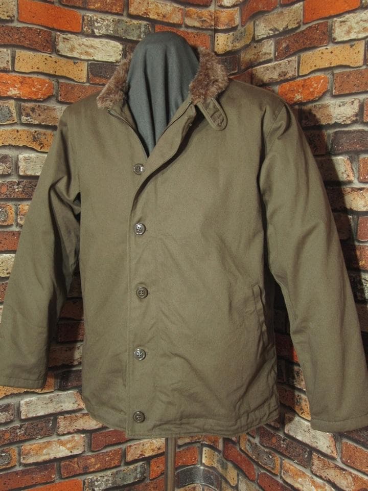 ユナイテッドアスレ N-1デッキジャケット XLサイズ42 丈長め 松岡佳博