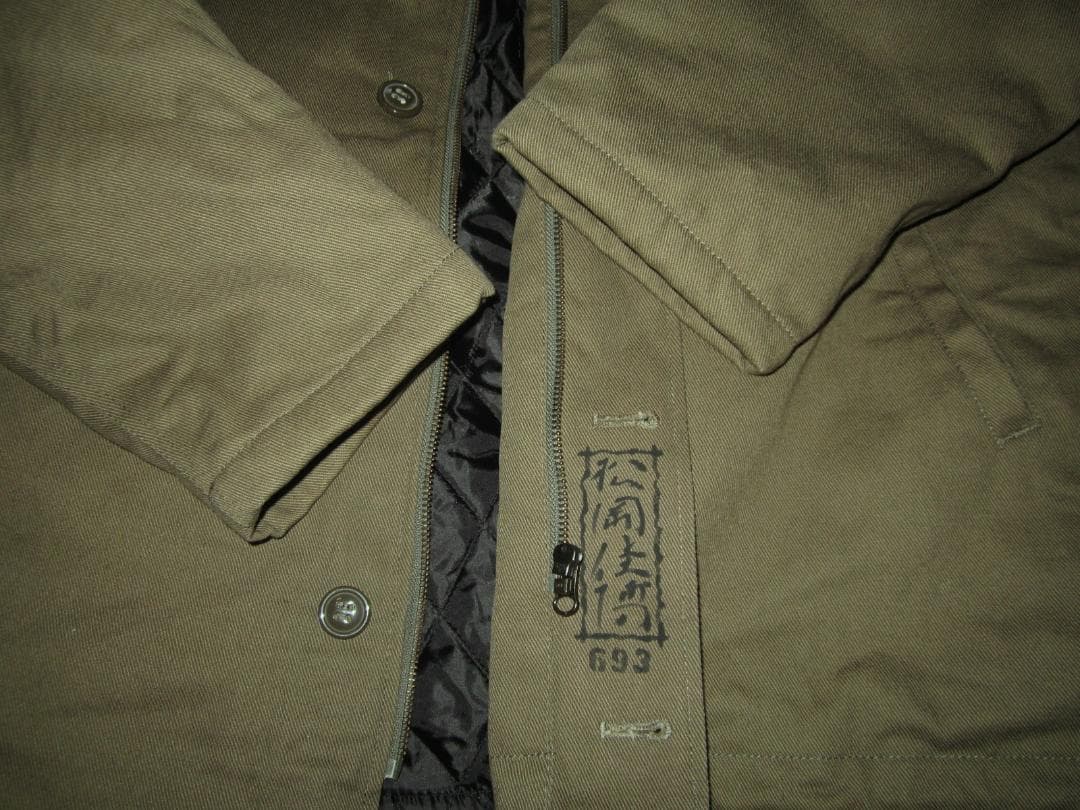 ユナイテッドアスレ N-1デッキジャケット XLサイズ42 丈長め 松岡佳博