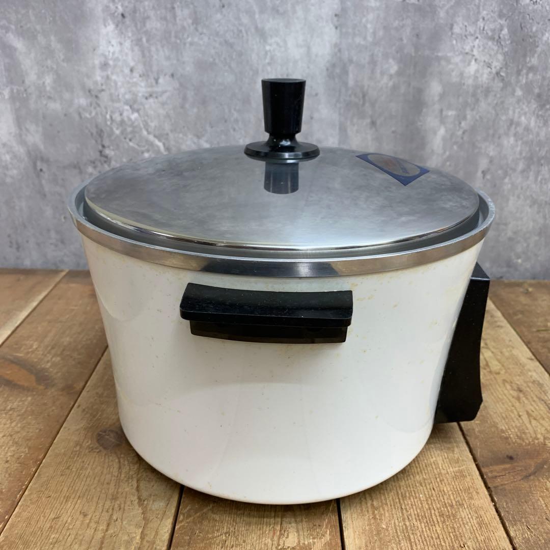 B-壁 【希少・昭和レトロ】ナショナル（松下電器）炊飯器 5合炊き