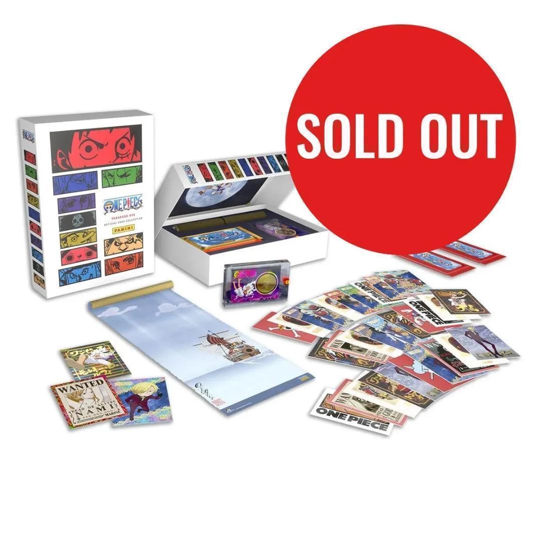 PANINIワンピースOnePieceTreasureBoxトレーディングカード