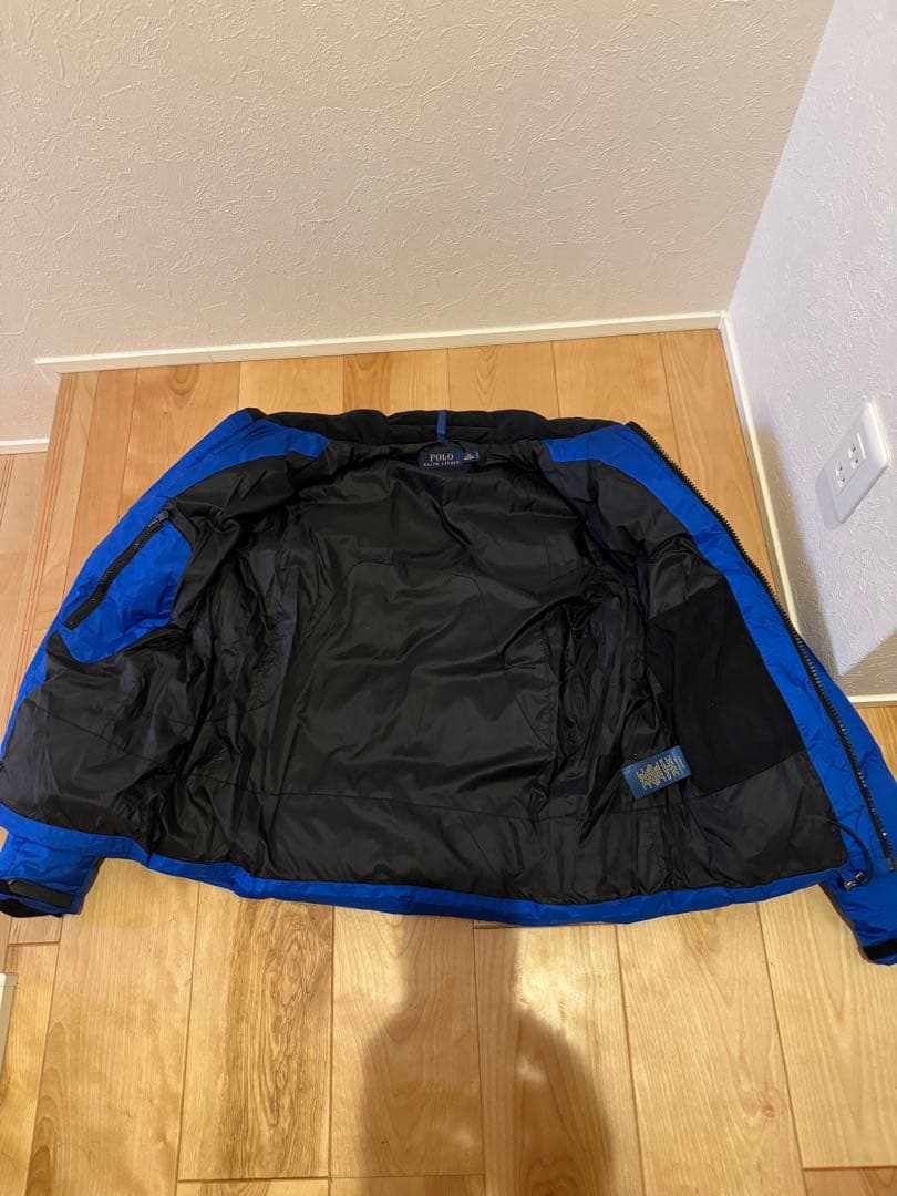 値下美品ラルフローレンビッグポニー ダウンジャケットUSA-XS日本S程フード無
