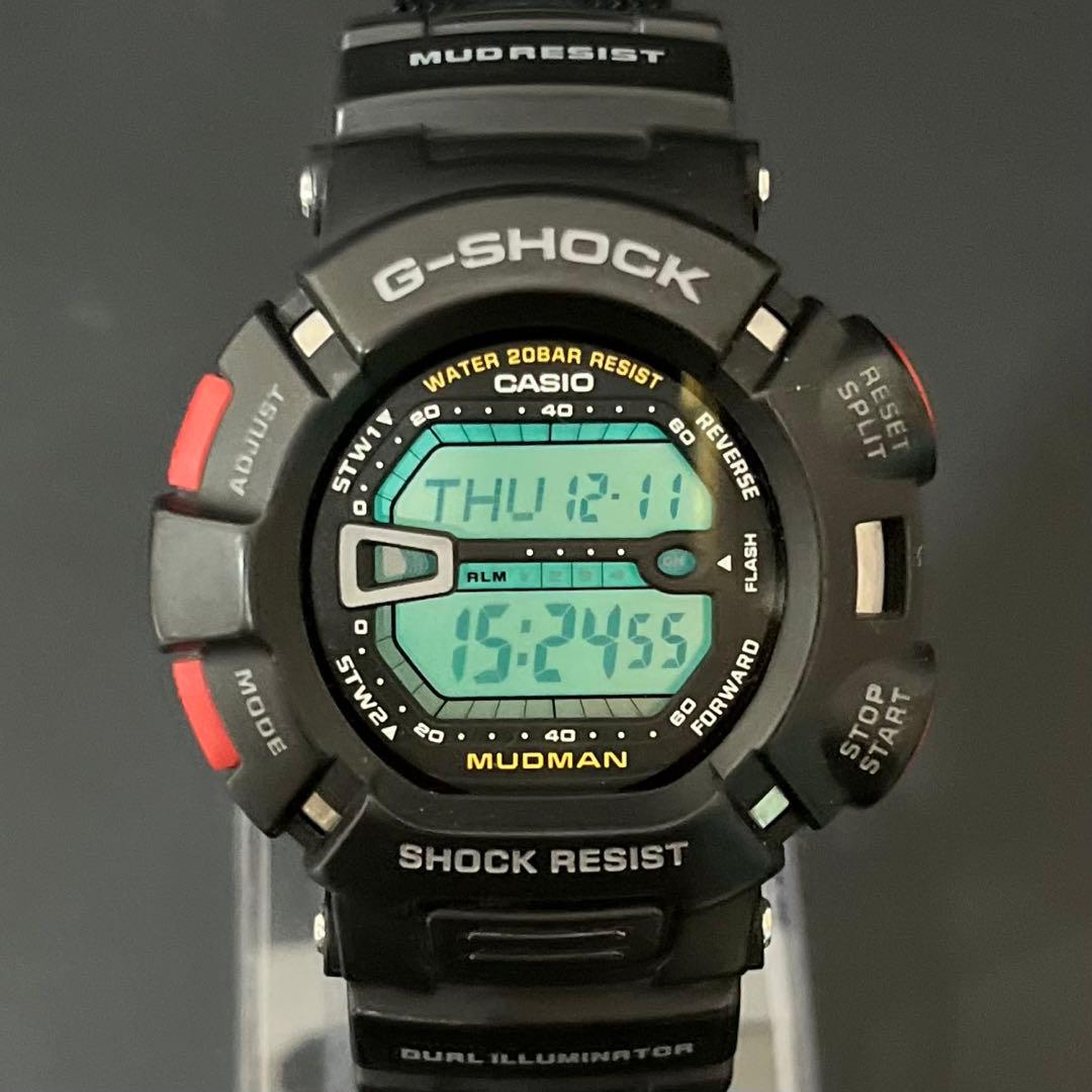 【極美品/希少】G-SHOCK MUDMAN G-9000-1 マッドマン