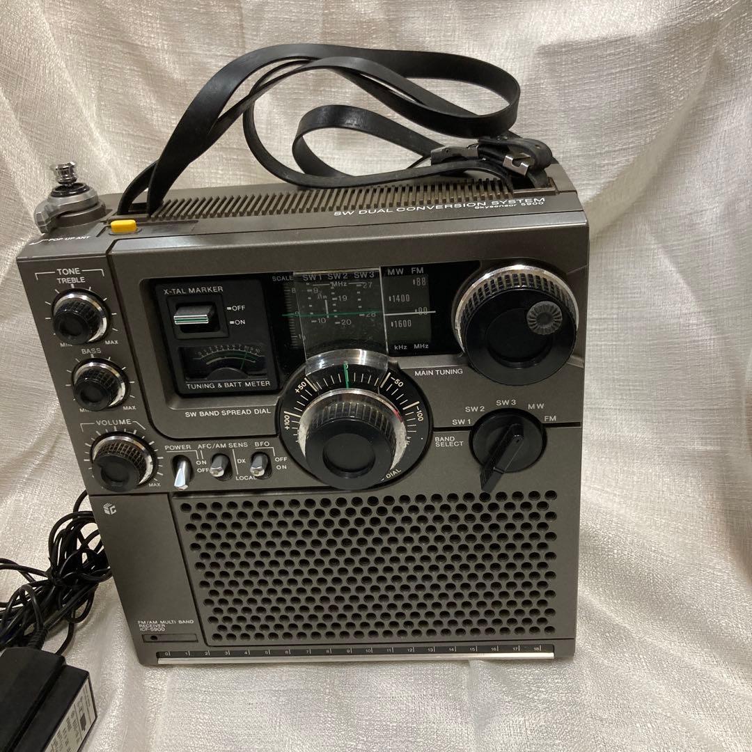 SONY ICF-5900 BCLラジオ　スカイセンサー 美品　動作確認済み