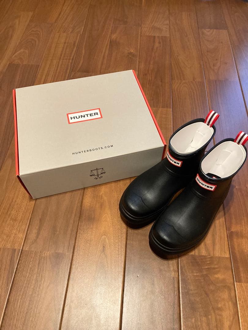 新品未使用　ハンター　ショートレインブーツ