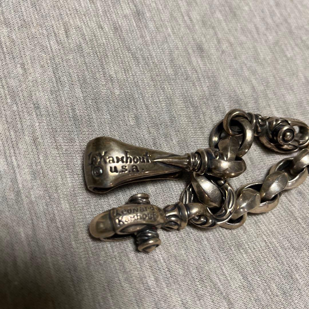 レナードカムホートシルクリンクウォレットチェーン