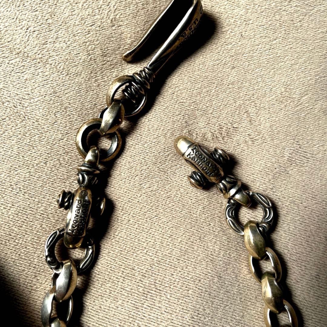 レナードカムホートシルクリンクウォレットチェーン
