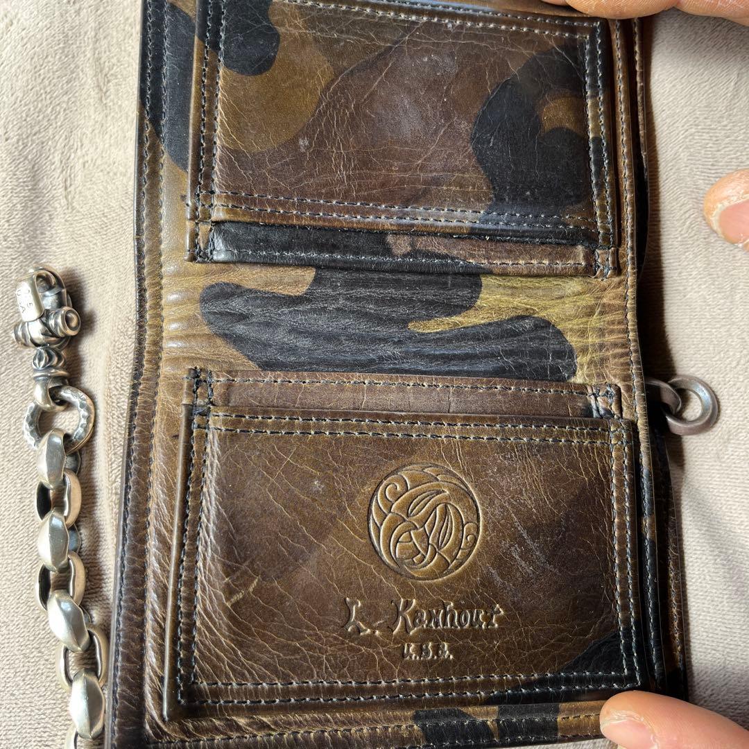 レナードカムホートシルクリンクウォレットチェーン