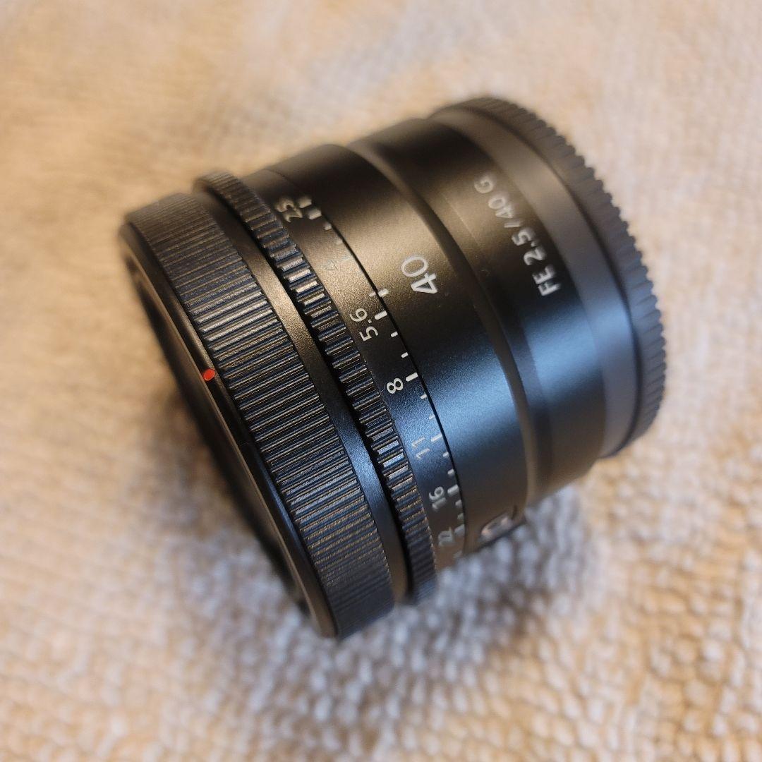Sony FE 25mm F2.5 G レンズ　SEL40F25G