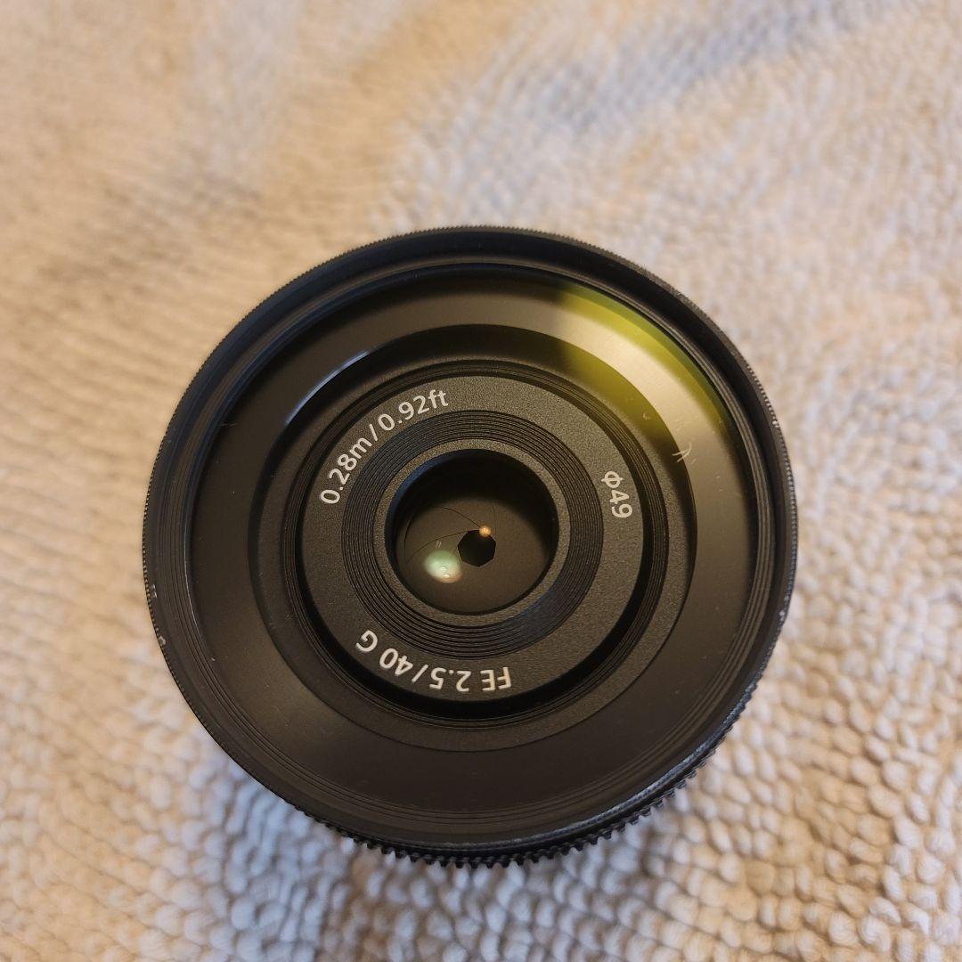 Sony FE 25mm F2.5 G レンズ　SEL40F25G