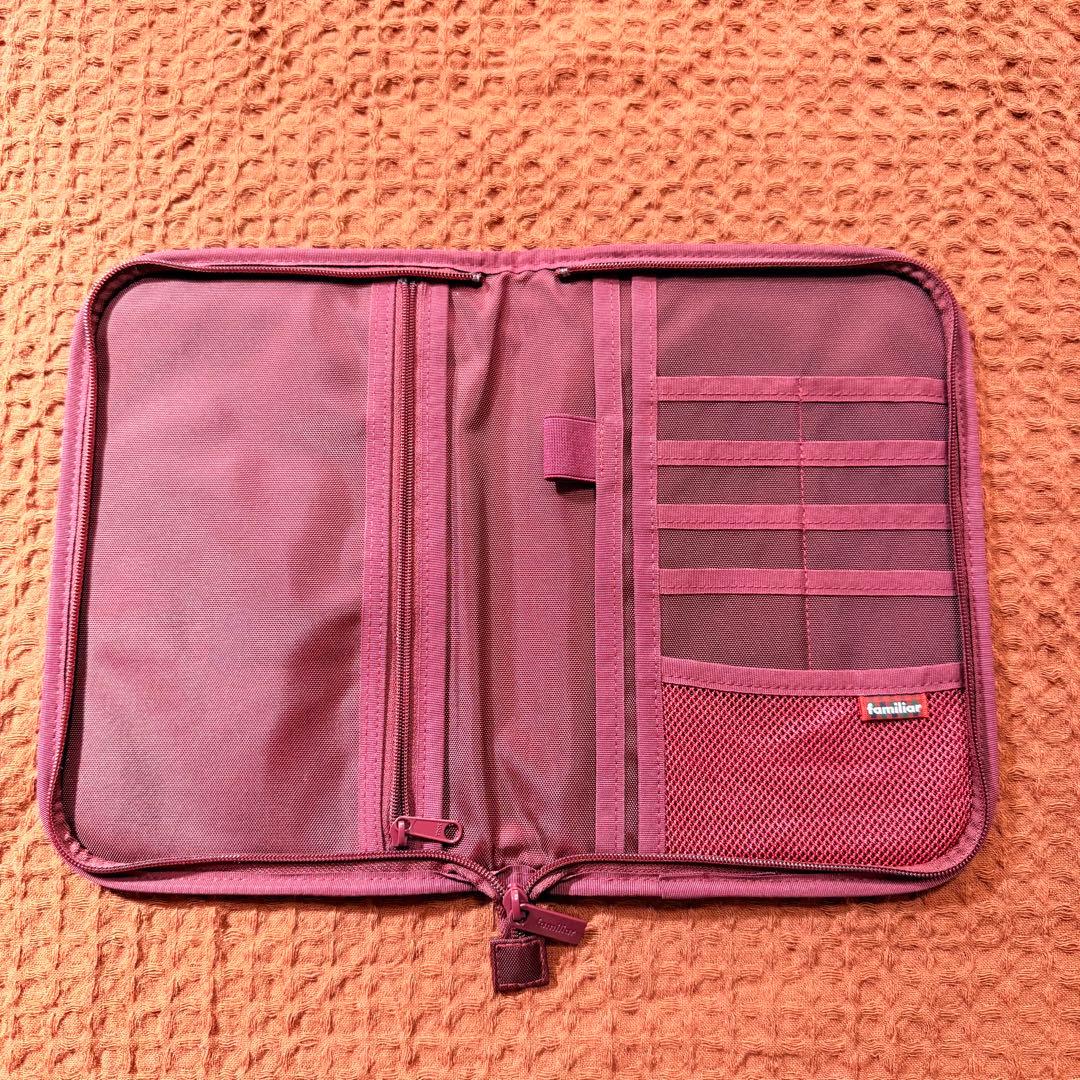 ファミリア　母子手帳ケース