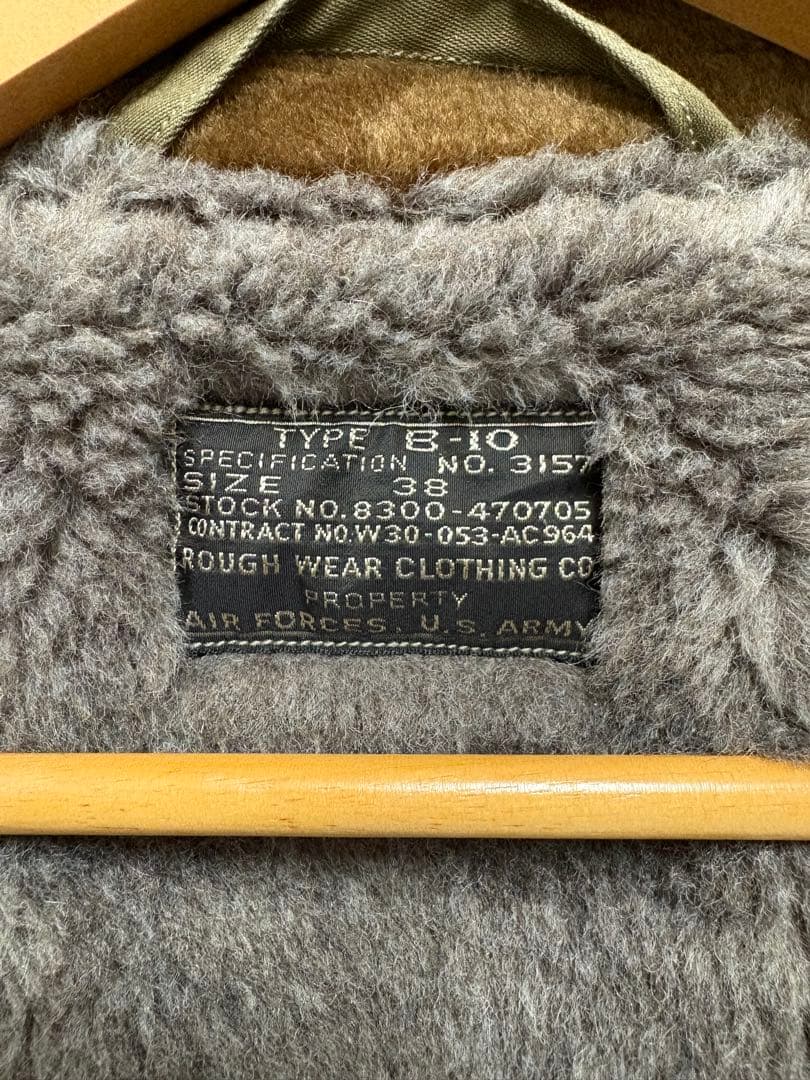 美品！バズリクソンズ　B-10 フライトジャケット 38
