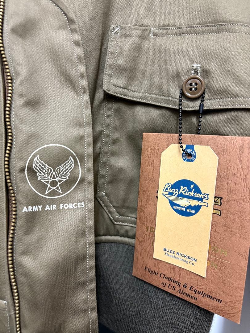 美品！バズリクソンズ　B-10 フライトジャケット 38