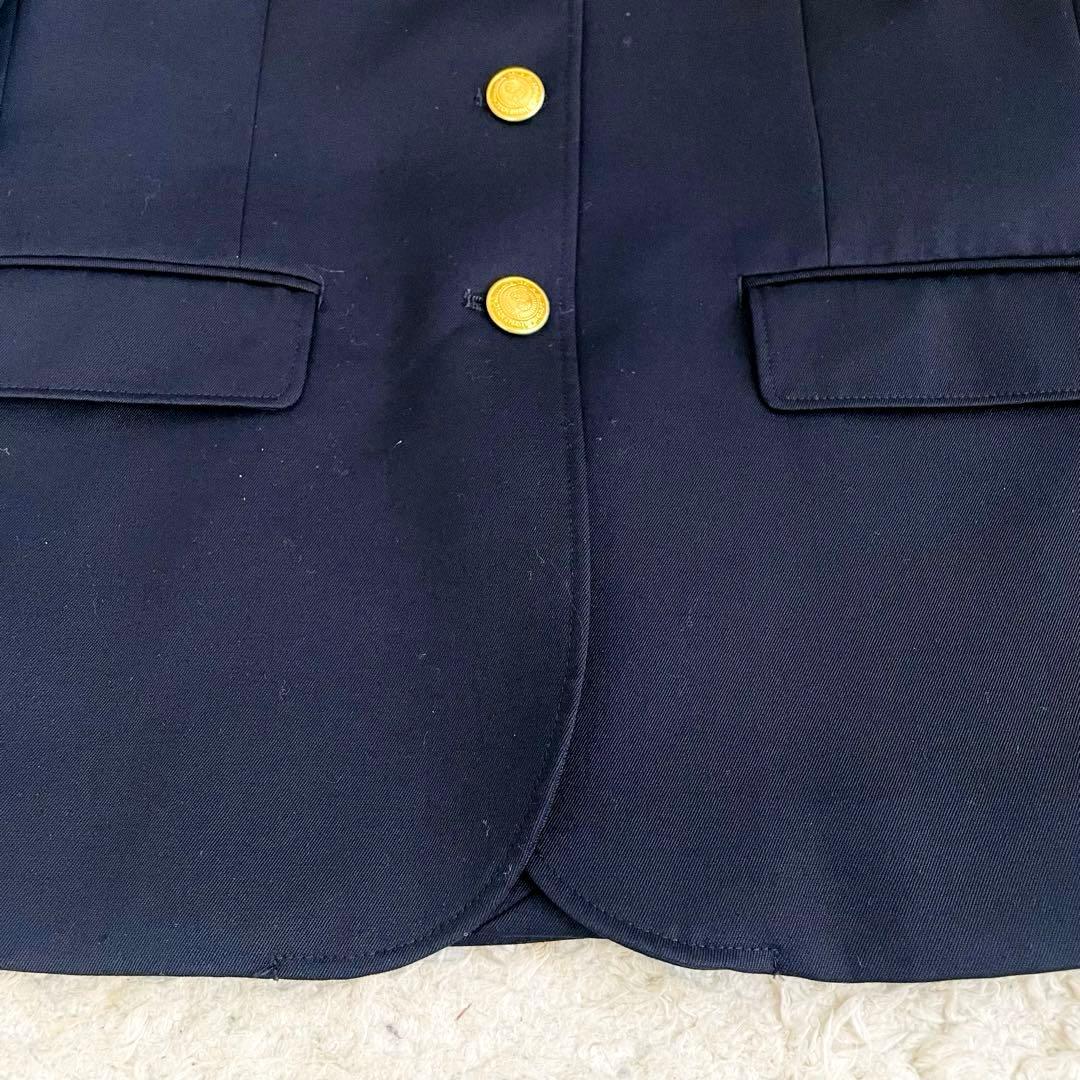 美品✨イーストボーイ♡紺ブレジャケット　エンブレム　金ボタン　M