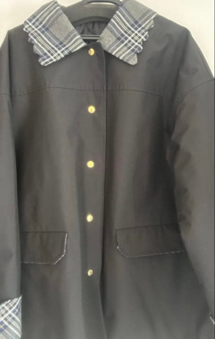 美品rosymonster コート　ネイビー