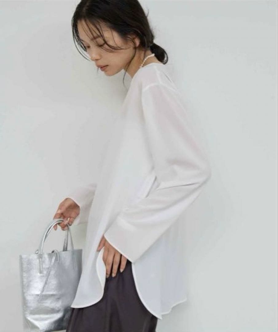 GALLARDAGALANTE ラウンドブラウスTEE