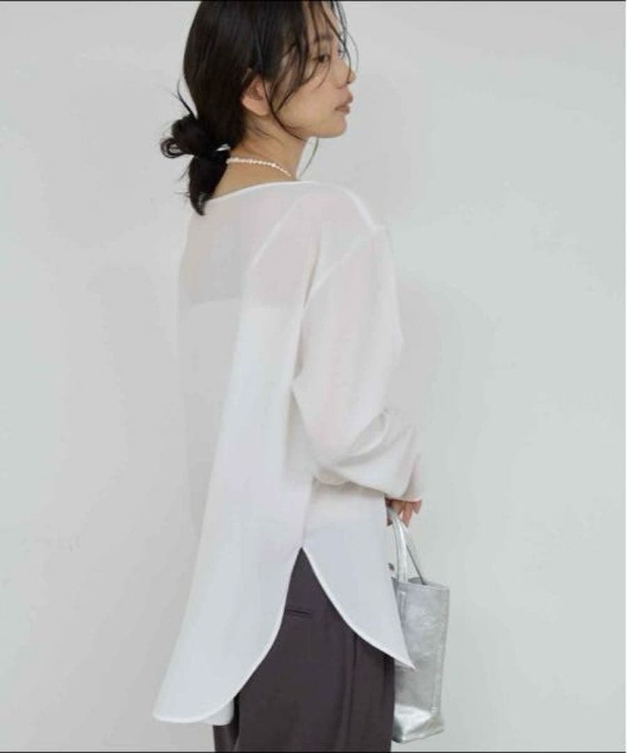 GALLARDAGALANTE ラウンドブラウスTEE