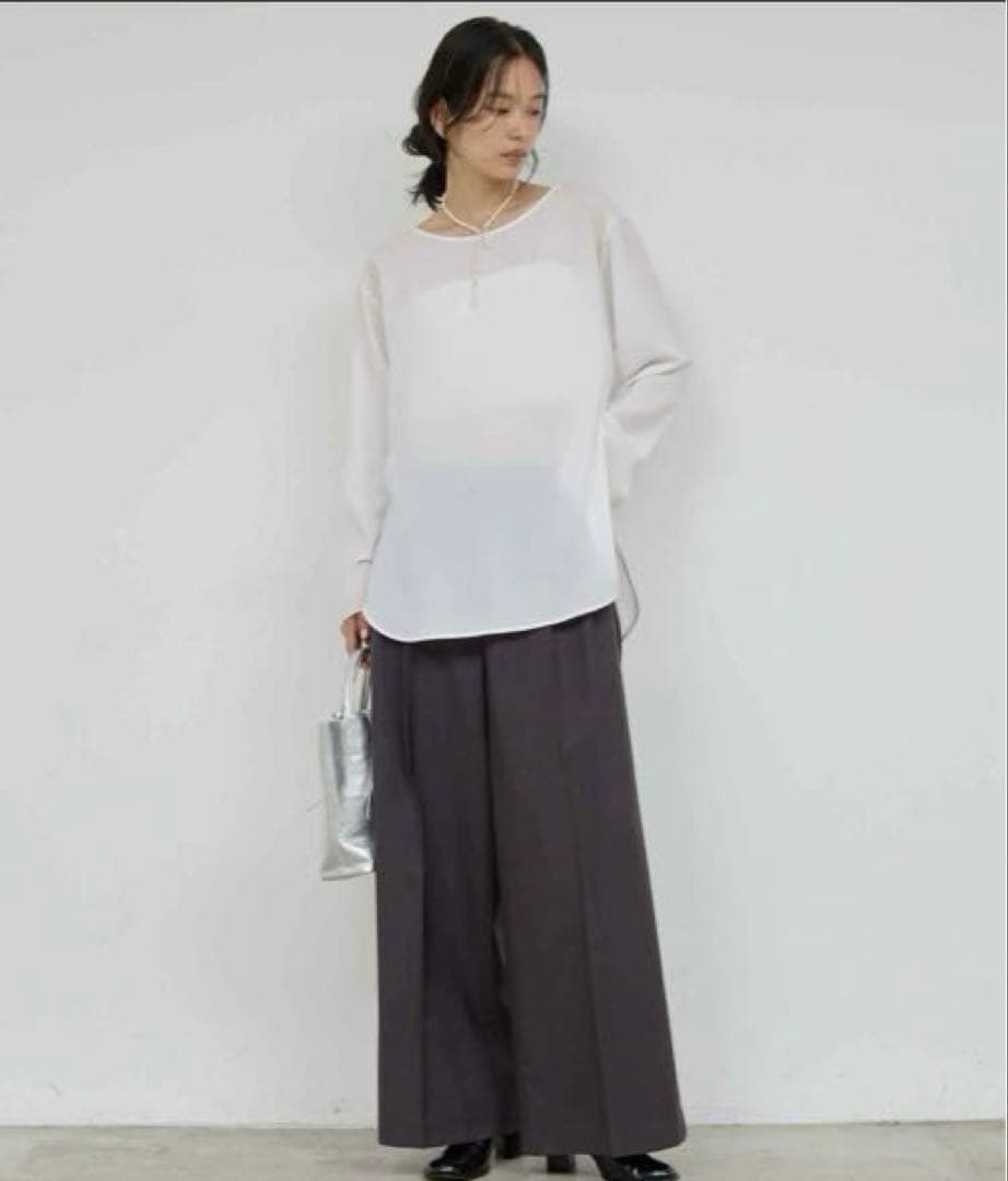 GALLARDAGALANTE ラウンドブラウスTEE