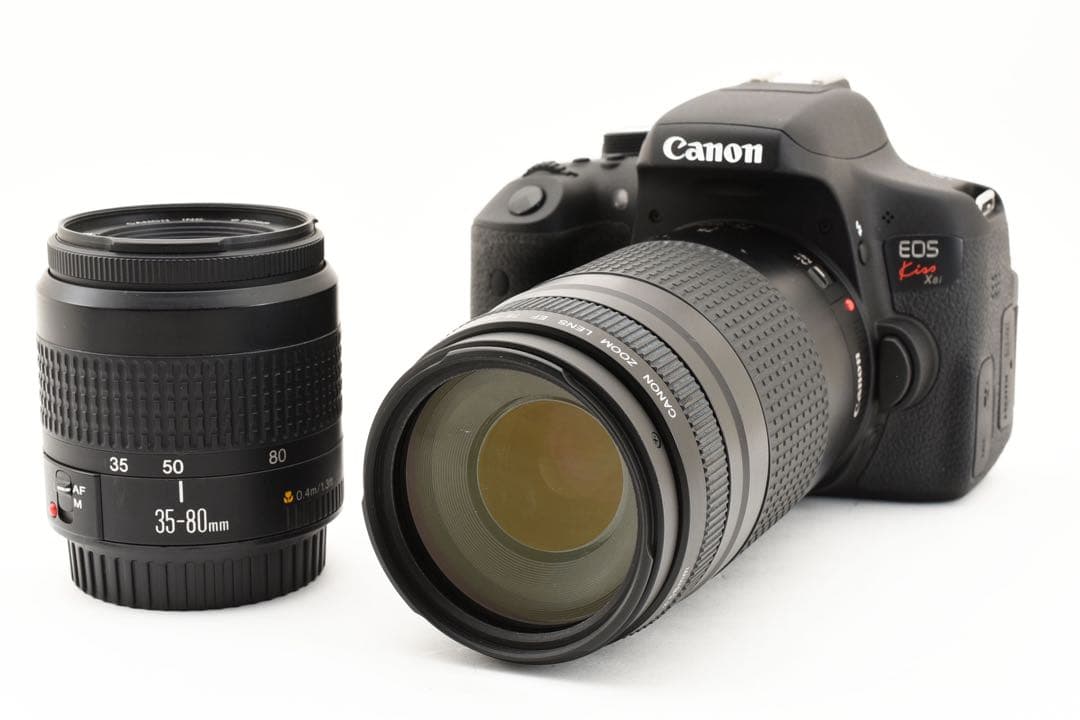 Canon EOS Kiss X8i標準&望遠ダブルレンズセット