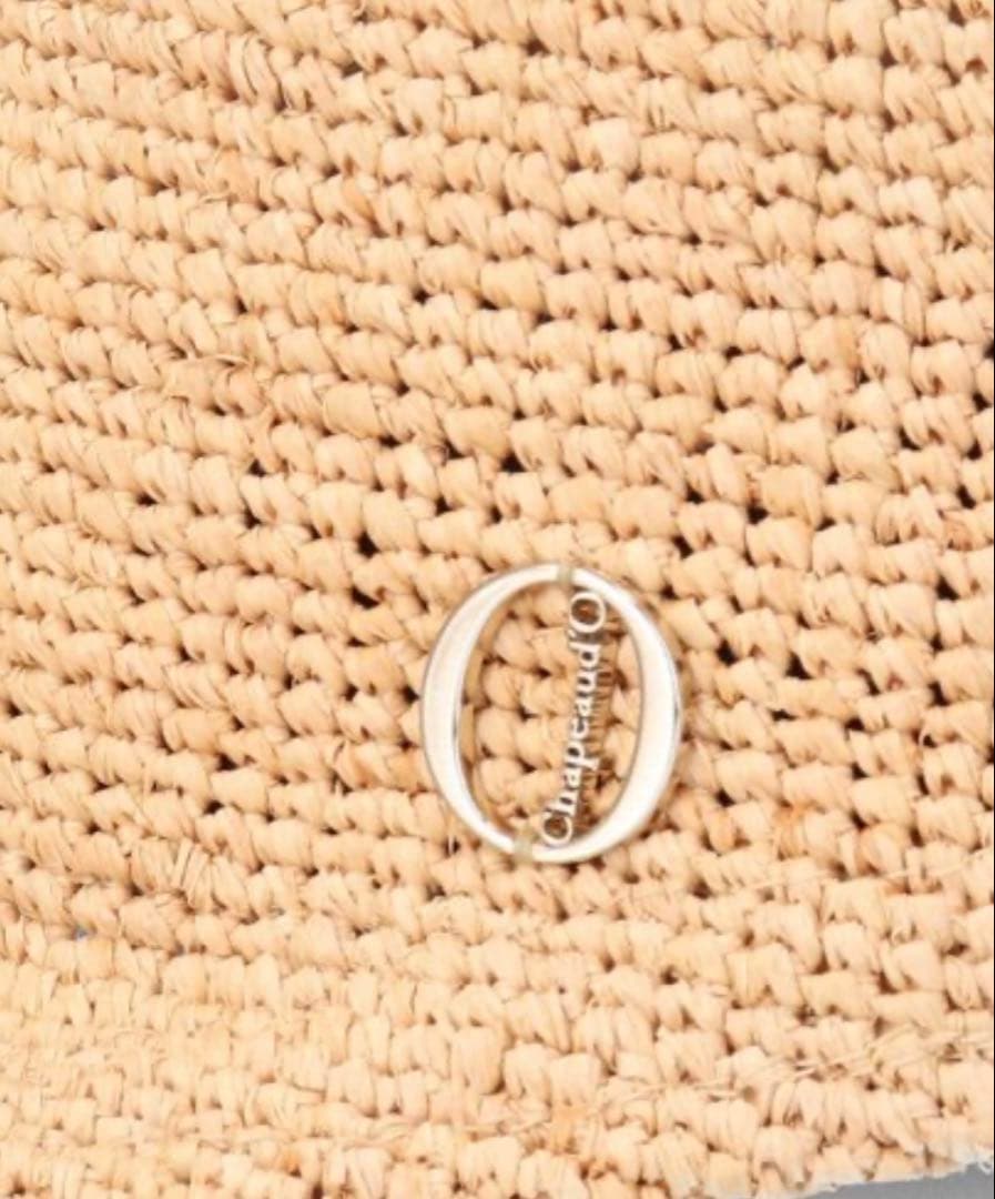 【人気完売】Chapeau d' O MixRaffia Crochet Cap