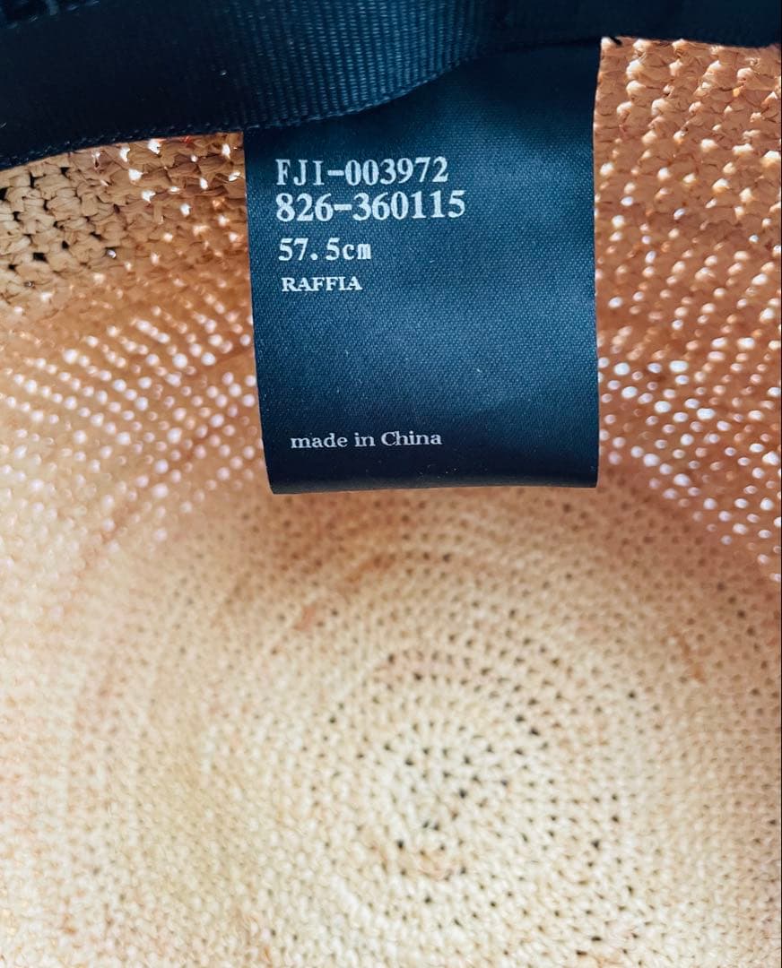 【人気完売】Chapeau d' O MixRaffia Crochet Cap