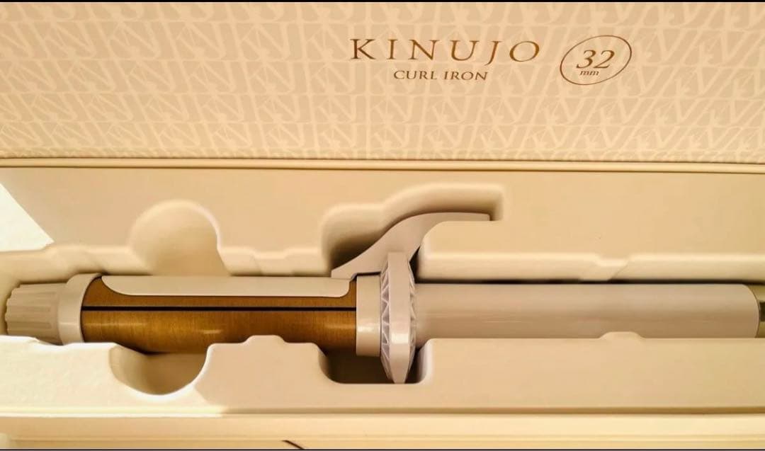 KINUJO カールヘアアイロン KC32N 32mm 絹女