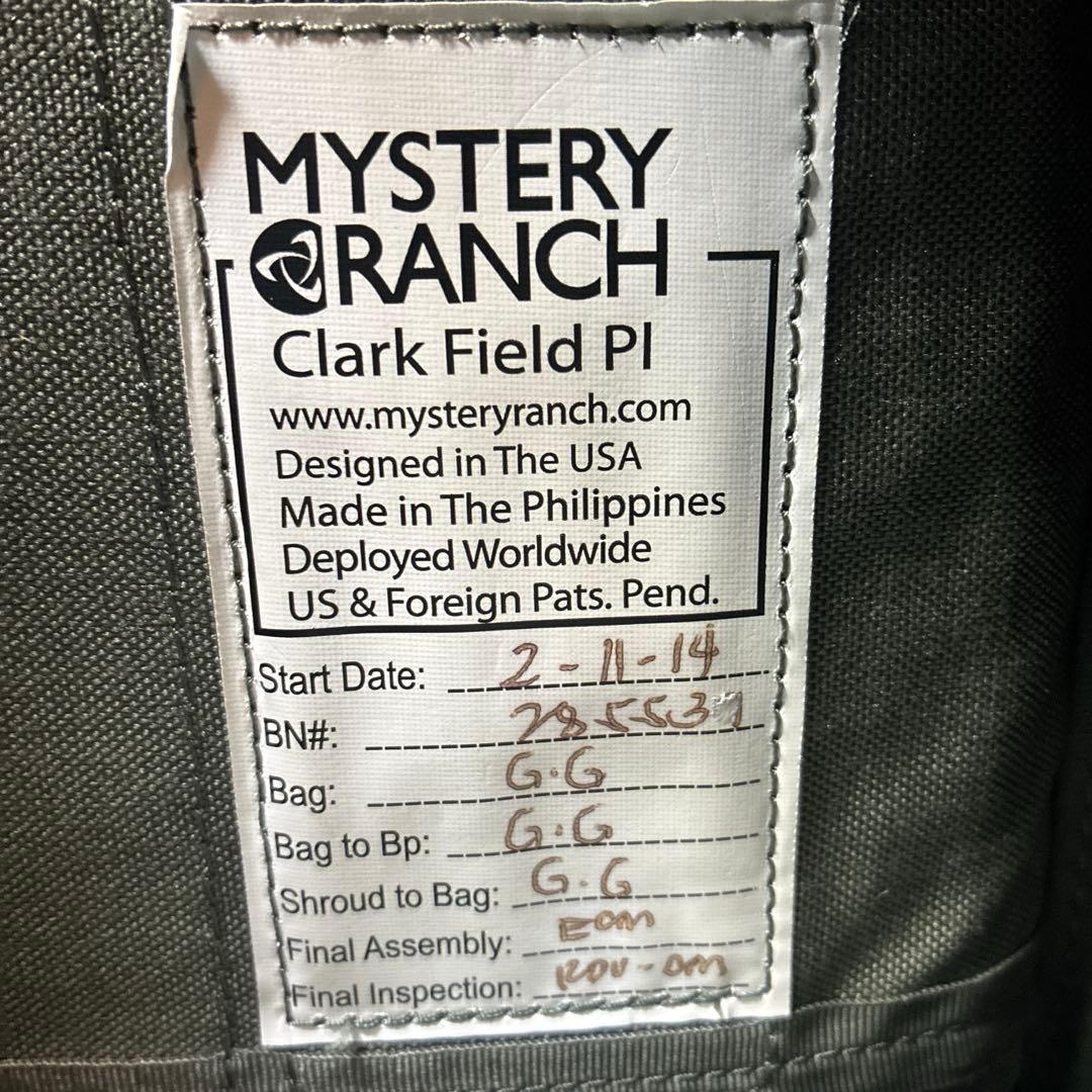 美品　ミステリーランチ　ストリートファイター　フォリッジ　刺繍ロゴ