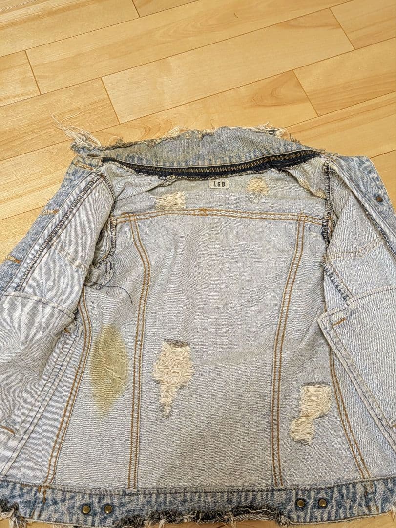 LGB ルグランブルー デニムジャケット サイズ0