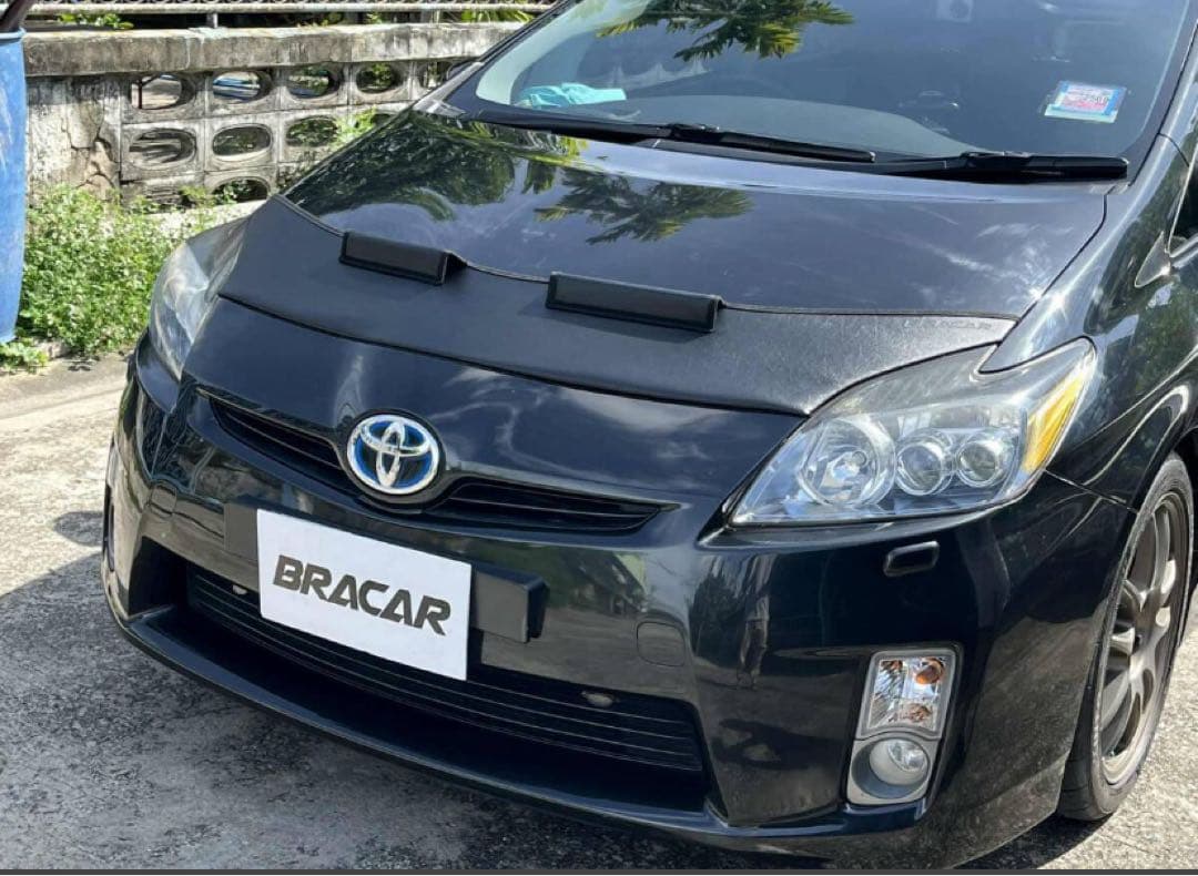 30 プリウス 30系 フェイクレザー 黒 ノーズブラ usdm 北米　カスタム