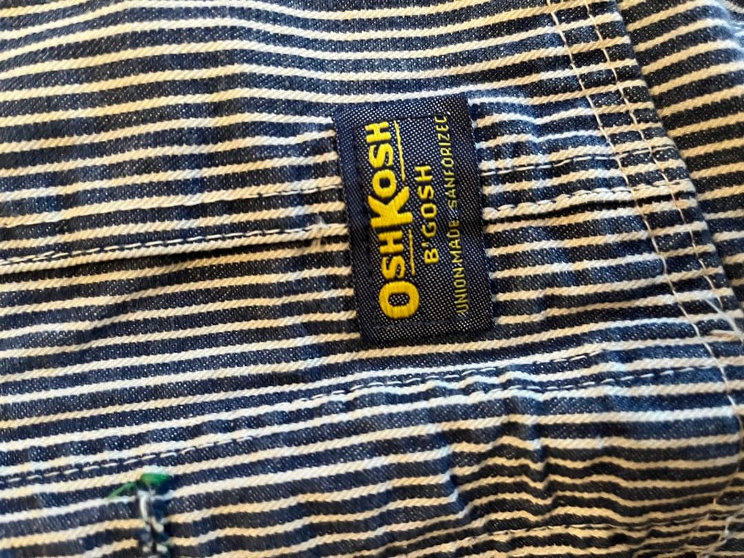 OshKosh ヒッコリーオーバーオール　60s