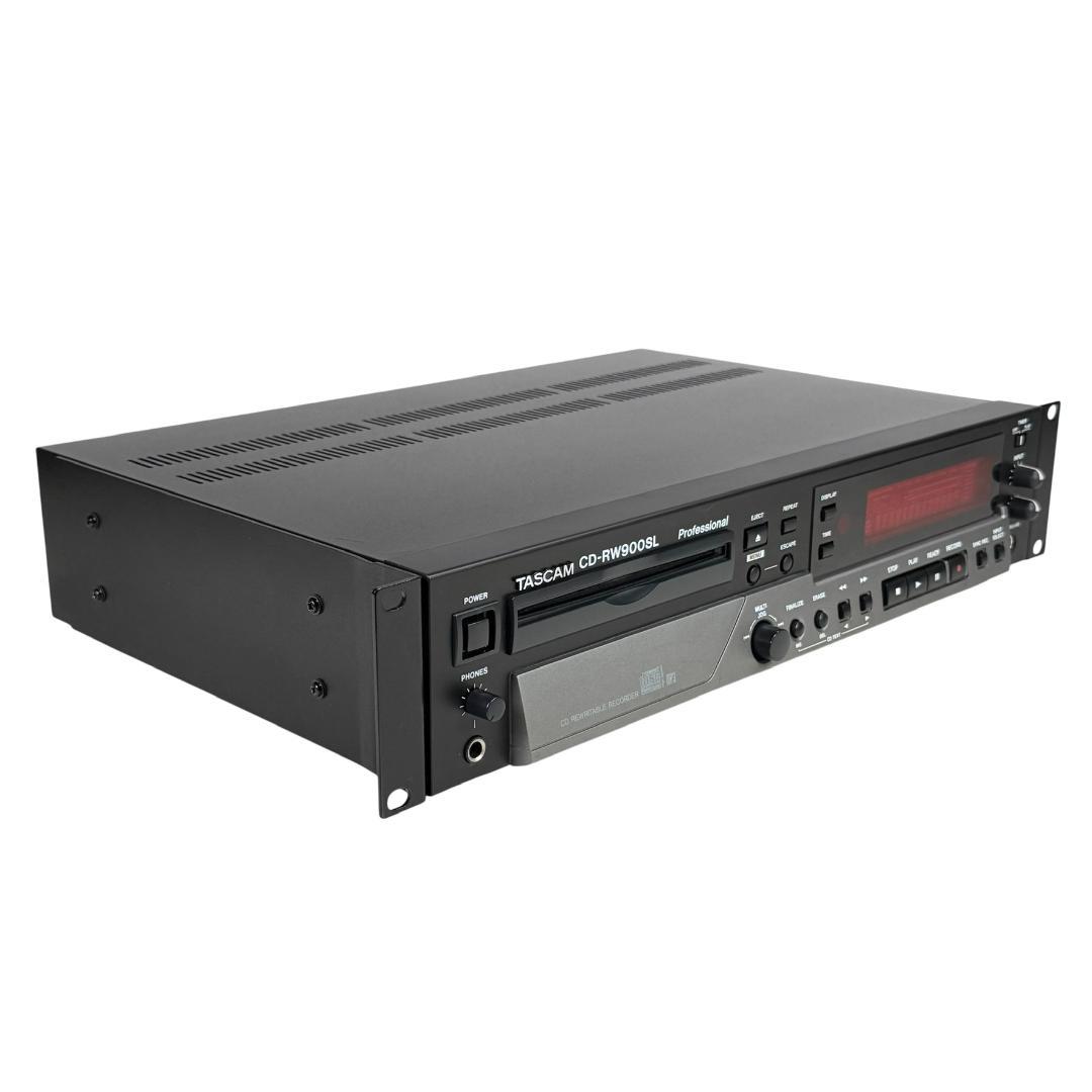 CD録音履歴69時間・TASCAM CDレコーダー 業務用 CD-RW900SL