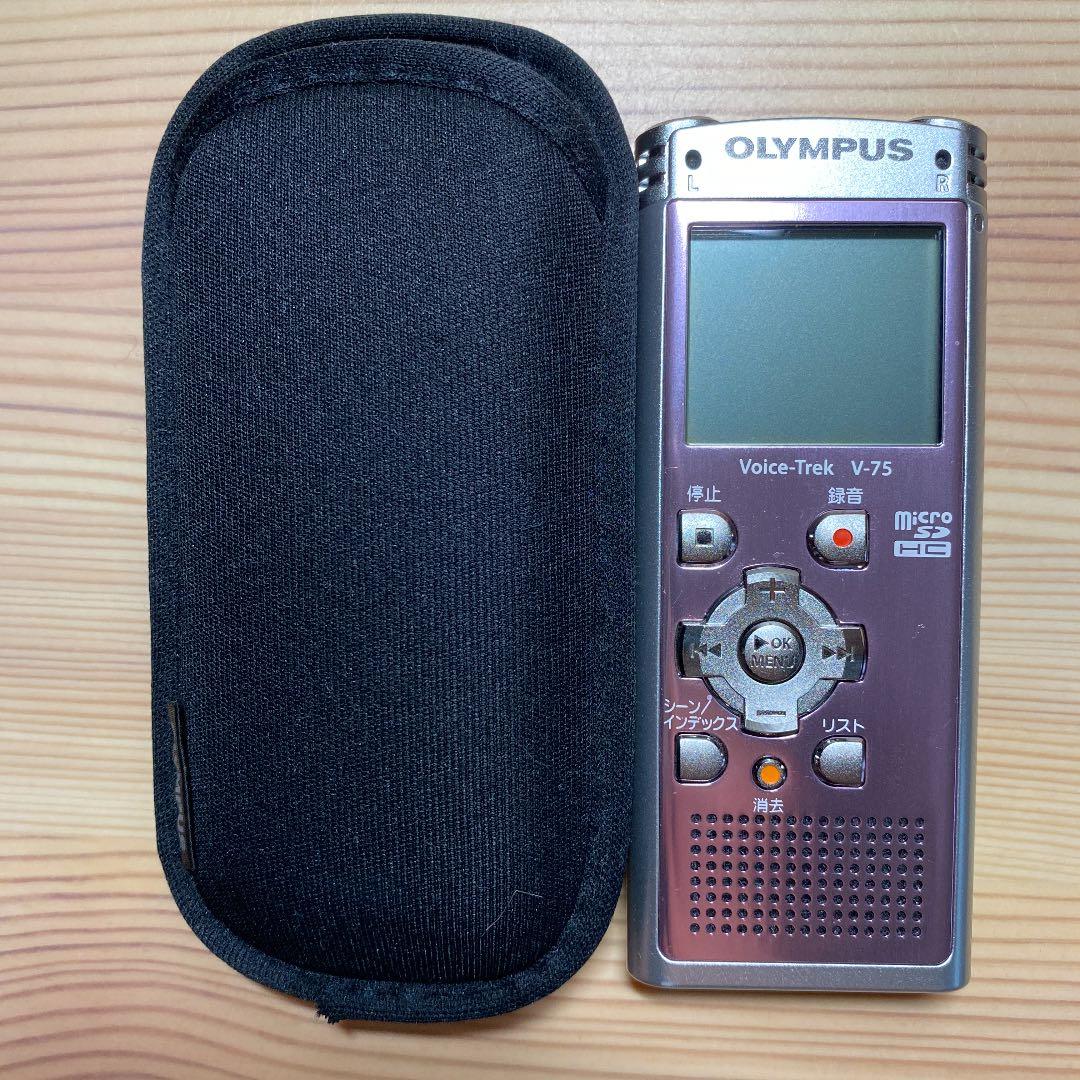OLYMPUS Voice-Trec V-75 ピンク